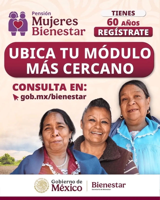 Inicia registro a la Pensión Mujeres Bienestar de 60 a 64 años: Ariadna Montiel 